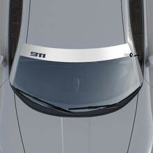 911 Logo Windshield Banner Vinyl Decal for Porsche 911_3