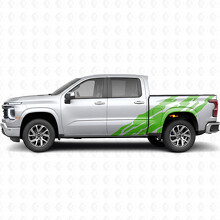 Jagged Bedside Vinyl Stripes for Chevrolet Silverado 1500 Next Generation 2027_6