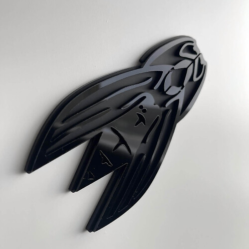 Personnalisé Badge 3D Abeille Guêpe logo Badges d’aile Emblème 3