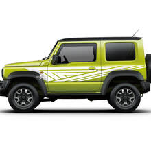 Suzuki JIMNY Side graphics Doors decal Logo Lines sticker
 2