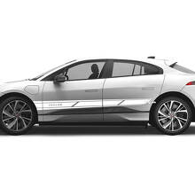 Jaguar I Pace Side Stripes Graphics Doors decal Logo Lines sticker
 3