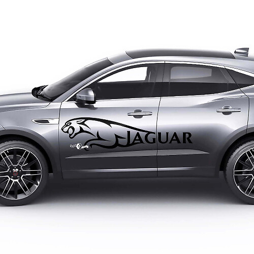 Jaguar E-Pace Side Logo Jaguar Doors Graphics decal Logo sticker

