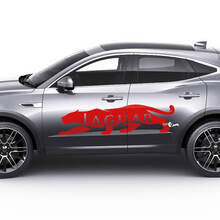 Jaguar E-Pace Side Logo Jaguar Doors Graphics decal Logo sticker 2
 2