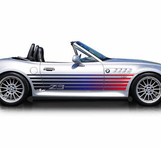 Strobe Stripes BMW Z3 Side Doors Stripes Vinyl Decal Sticker
