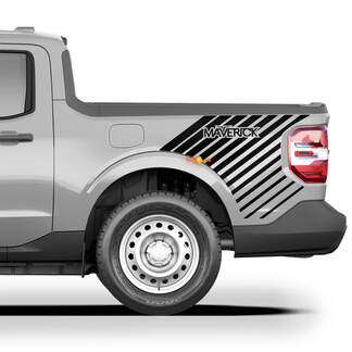 Ford F150 Maverick Bed Side Graphics Decals Stickers
 1