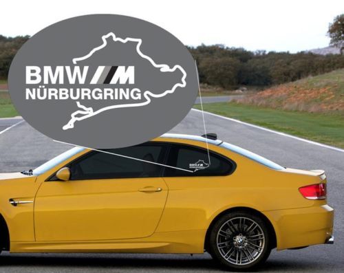 BMW M Nürburgring Side Window Vinyl Decal Sticker for BMW 3 Series
