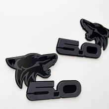 COYOTE 5.0 Guardabarros Insignias Emblema Placa 3D 2