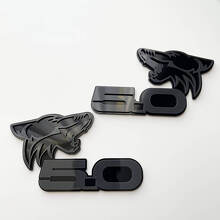 COYOTE 5.0 Guardabarros Insignias Emblema Placa 3D 3