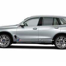 M Logo Stripes for BMW X5 G05 Side Doors Vinyl Decal Sticker
 3
