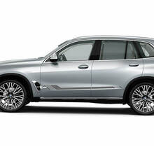 M Logo Stripes for BMW X5 G05 Side Doors Vinyl Decal Sticker
 3