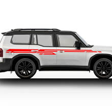 2024 Toyota Land Cruiser Prado Side Stickers Decals Vinyl Stripe Graphic Stickers Decals Kit 3
 2