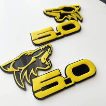 COYOTE 5.0 Guardabarros Insignias Emblema Placa 3D 4 2
