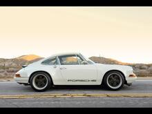 Porsche 911 Two Tone Classic Side Stripes Logo Sticker Decal Singer Style
 4