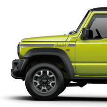 Pair Suzuki JIMNY Side Fender Stripe graphics decal Lines Logo sticker
 2