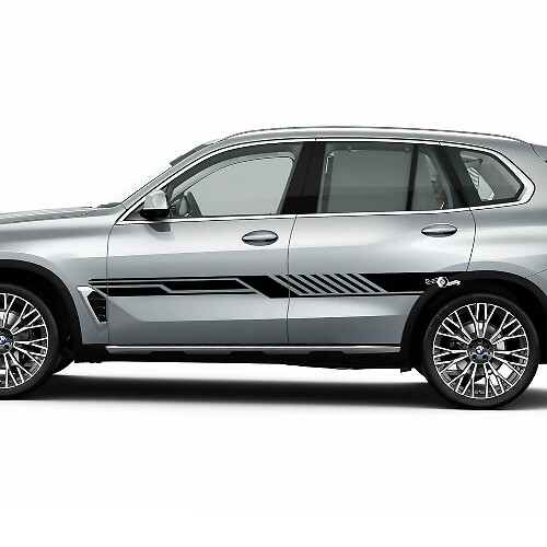 Side Stripes for BMW G05 Side Doors Vinyl Decal Sticker
