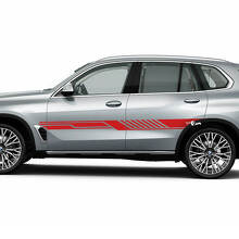 Side Stripes for BMW G05 Side Doors Vinyl Decal Sticker
 2