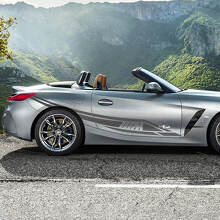 Side Door Tribal M Logo BMW Z4 Vinyl Decal Sticker
 3