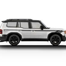 Toyota Land Cruiser Doors Stripes Stickers Decals Vinyl Graphic Stickers Decals Kit
 3