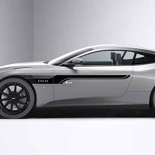 Side Aston Martin DB11 Side Doors Vinyl Decals Stickers
