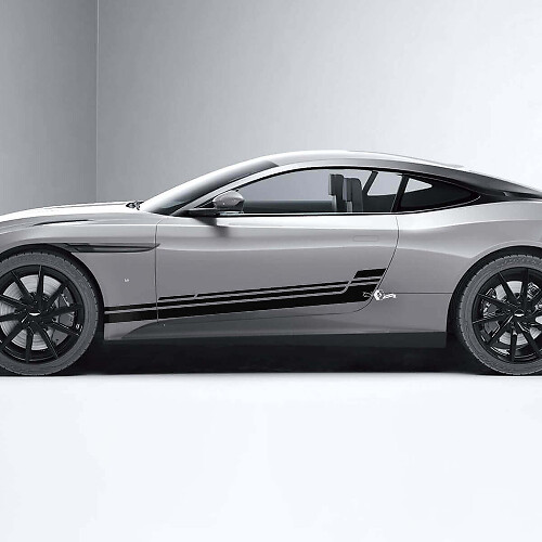 Autocollants Vinyle Rayures Portes Latérales 4 Pour Aston Martin DB11