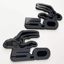 COYOTE 5.0 Ailettes de garde-boue Emblème Badge 3D 2 2
