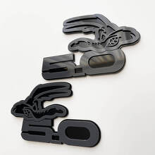 COYOTE 5.0 Ailettes de garde-boue Emblème Badge 3D 2 4