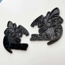 Hornet Bee 392 3D Badge Yellow vs Black Fender Badges Emblem
 3
