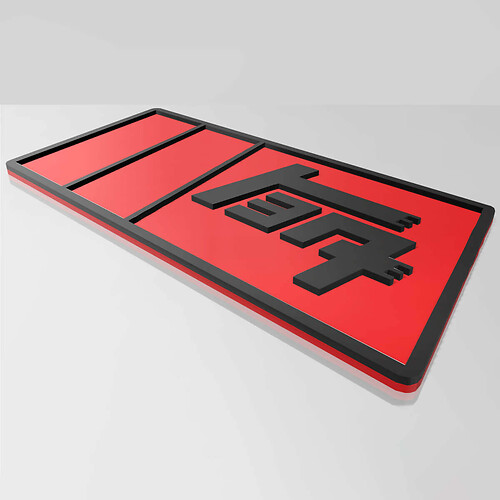 TEQ 3D Badge – Custom Fender Badges Emblem for Toyota
