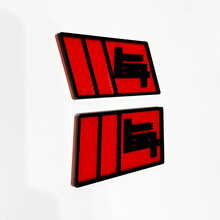 TEQ 3D Badge – Custom Fender Badges Emblem for Toyota
 4