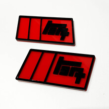TEQ 3D Badge – Custom Fender Badges Emblem for Toyota
 5