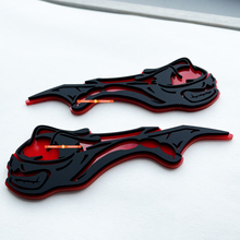 Scatpack Bee 3D Badge - Custom Fender Emblem for Dodge Charger & Challenger
 3