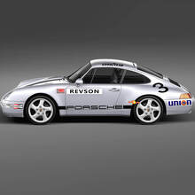 IROC Style Racing Vinyl Decal Set for Porsche 911_2