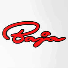 Baja Script 3D Fender Badge Emblem for Musclecar truck_2