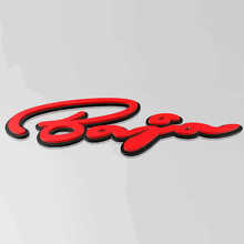 Baja Script 3D Fender Badge Emblem for Musclecar truck_3