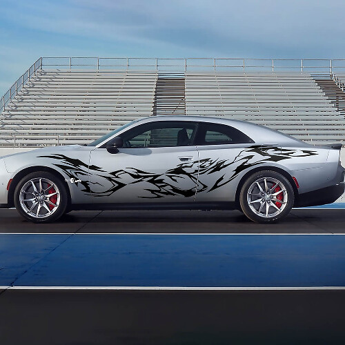 Monster Energy Drinks Logo hood decal sticker full color