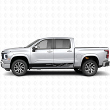 Diagonal Slot Door & Rocker Panel Vinyl Stripes for Chevrolet Silverado 1500 Next Generation 2027_2