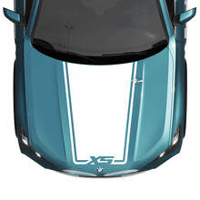 BMW X5 G05 Hood Custom Accent Stripe Decal Strobe - Vinyl Graphics Stickers
 2