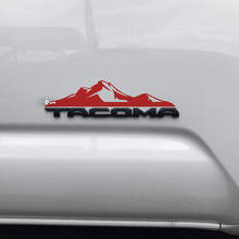 Mountains Over Badge Decal Sticker 3 For Toyota Tacoma 2
