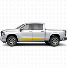 Topographic Contour Door & Rocker Panel Vinyl Stripes for Chevrolet Silverado 1500 Next Generation 2027_3