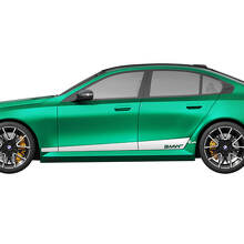 Side Rocker Panel Accent Decal Kit for BMW 5 Series G60 M5 G90 - SupDec Graphix Vinyl Stickers
 3