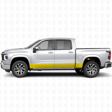 Staggered Slot Door & Rocker Panel Vinyl Stripes for Chevrolet Silverado 1500 Next Generation 2027_3