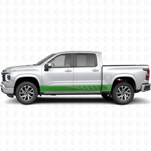 Staggered Slot Door & Rocker Panel Vinyl Stripes for Chevrolet Silverado 1500 Next Generation 2027_6
