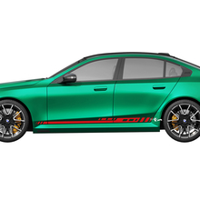 Side Stripes Racing Decal Kit for BMW 5 Series G60 M5 G90 - SupDec Graphix Vinyl Stickers
 2