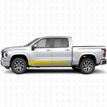 Parallel Contour Door & Rocker Panel Vinyl Stripes for Chevrolet Silverado 1500 Next Generation 2027_3