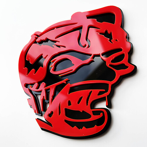 Zombie Bee Super Bee 3D Badge - Custom Fender Emblem for Cars, Trucks, and SUVs

