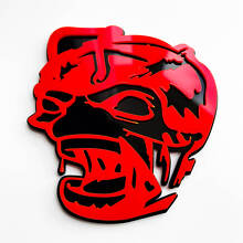 Zombie Super Bee 3D Fender Emblem Badge_3