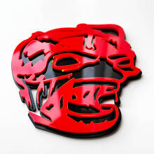 Zombie Super Bee 3D Fender Emblem Badge_5