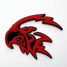 Custom 3D Trackhawk Hellhawk Badge - Fender Emblem for Jeep Trackhawk
 5