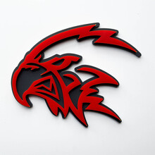 Custom 3D Trackhawk Hellhawk Badge - Fender Emblem for Jeep Trackhawk 2
 4
