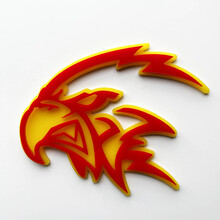 Custom 3D Trackhawk Hellhawk Badge - Fender Emblem for Jeep Trackhawk 3
 4